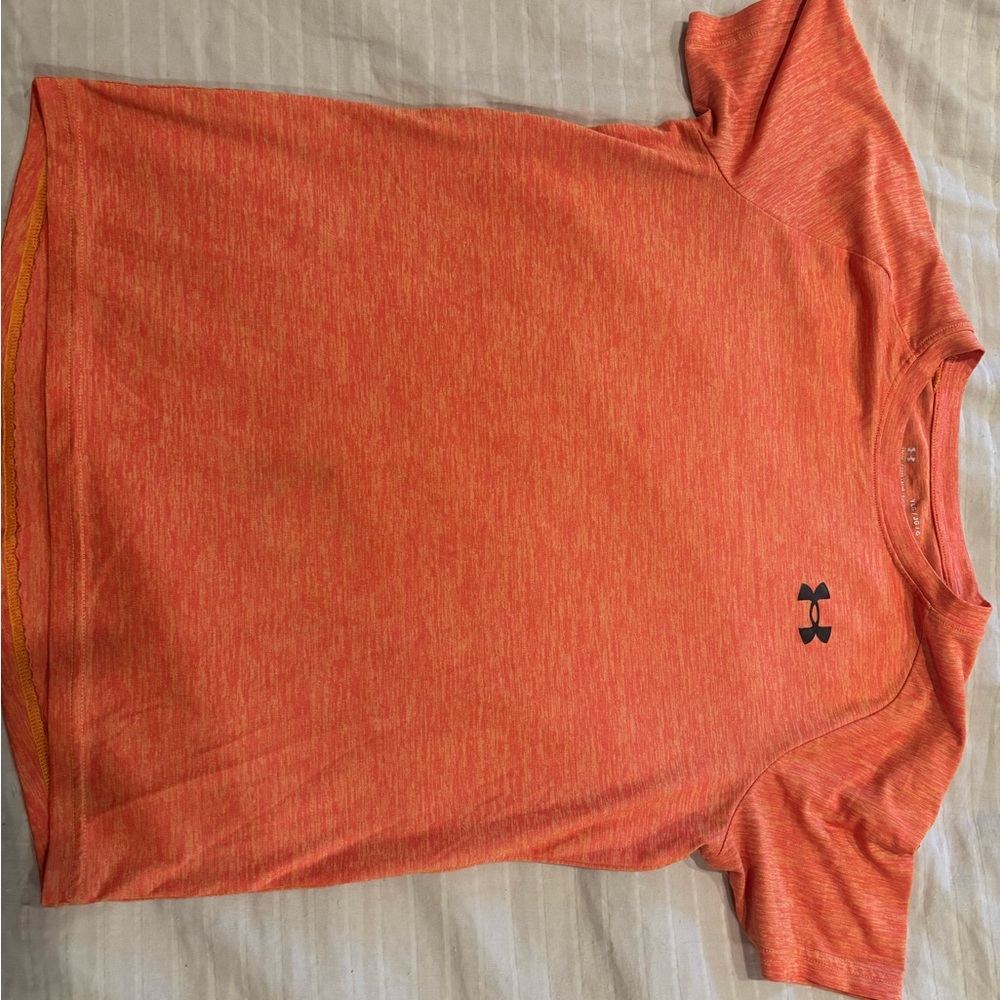 Under Armour Kids Orange Short Sleeve Tee